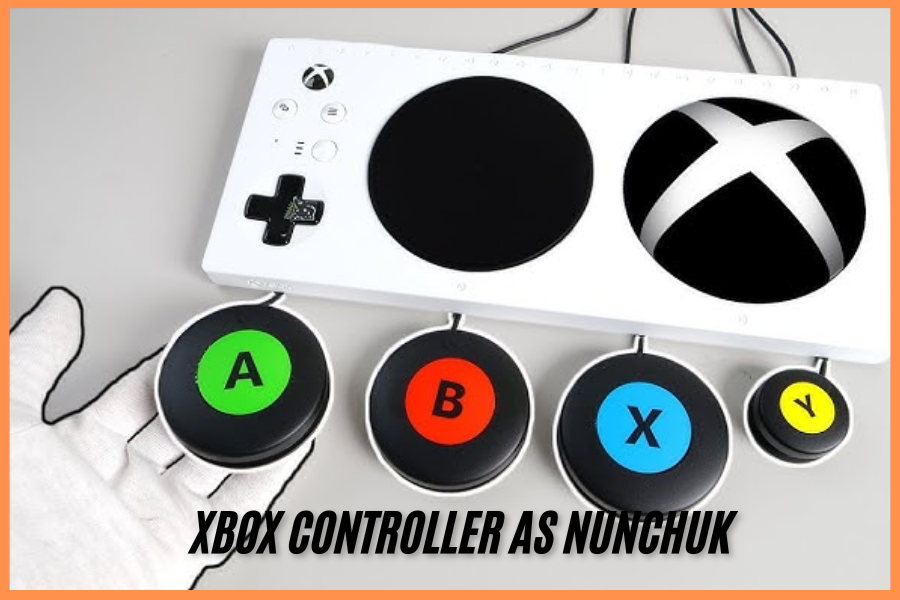 xbox controller as nunchuk