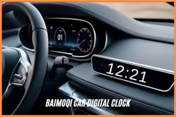 baimoqi car digital clock