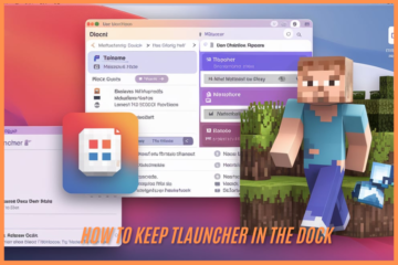 how to keep tlauncher in the dock