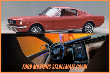 ford mustang stablemate capri