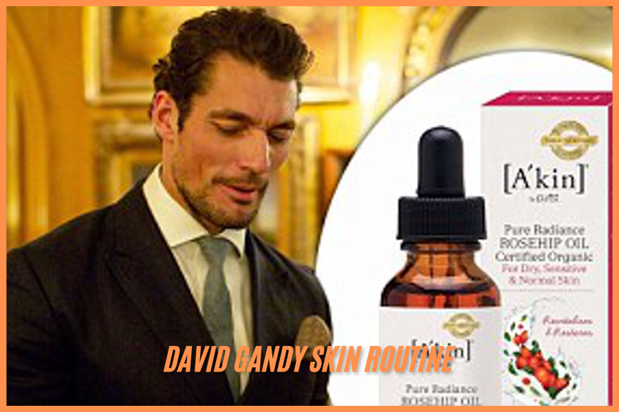 david gandy skin routine